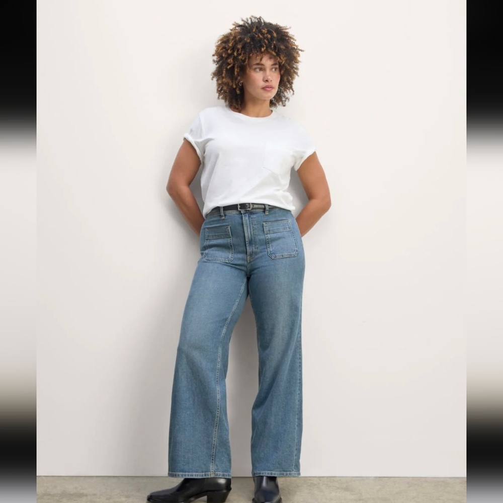 Everlane The 70s Wide Jean